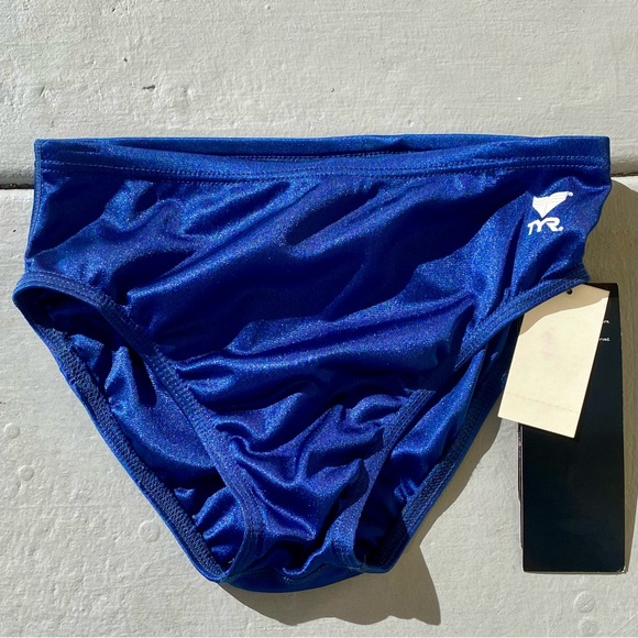 TYR Other - TYR Men's Blue 100% Nylon Swim Brief